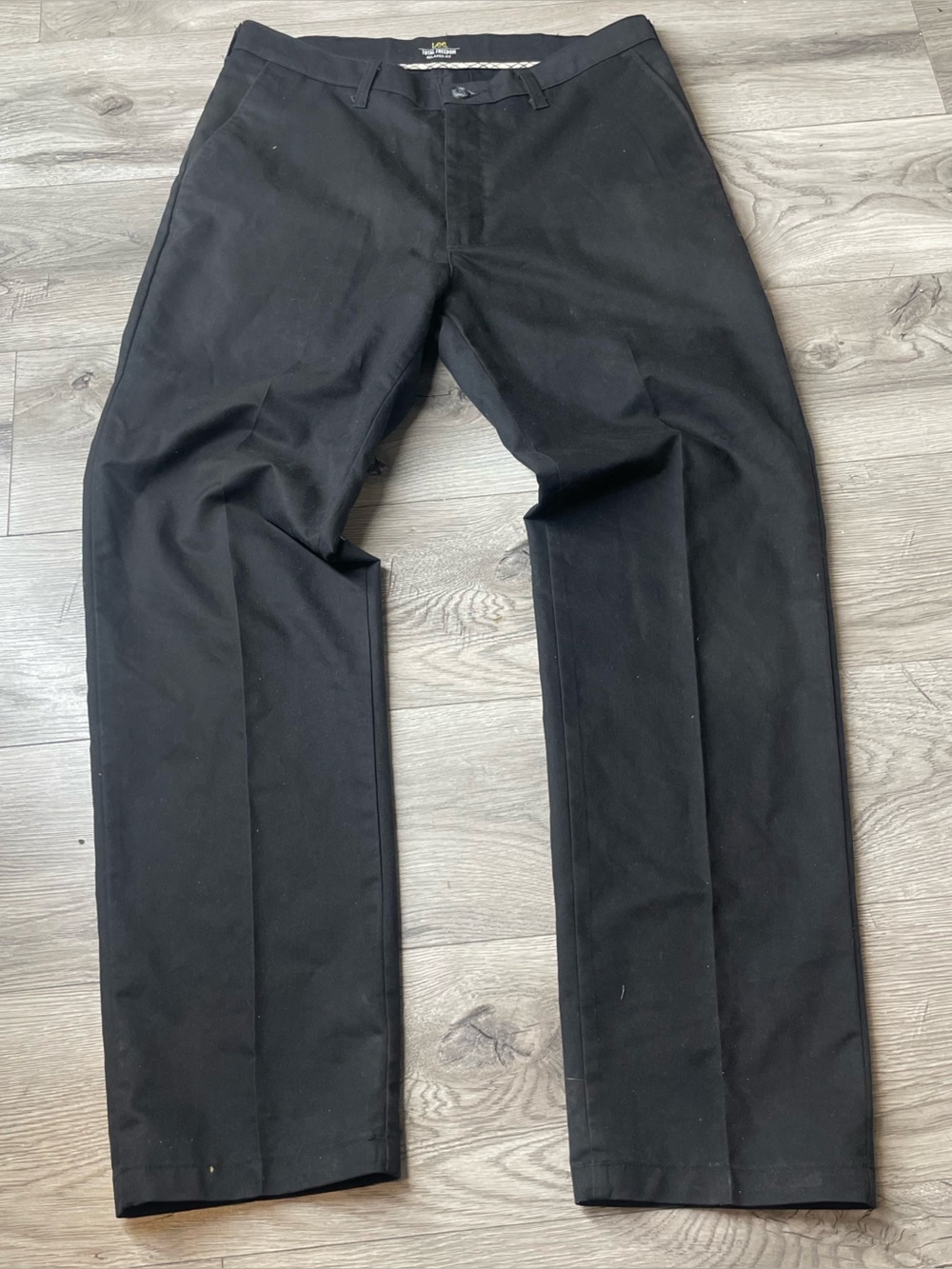 Lee Men's Black Chino Pants